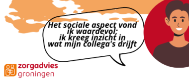 illustratrie met tekstballon