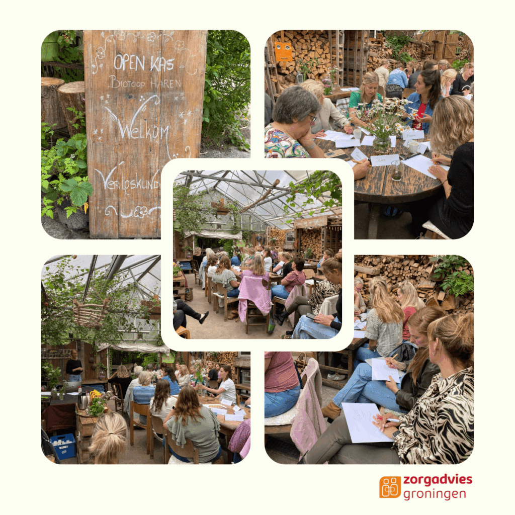 Collage foto's bijeenkomst