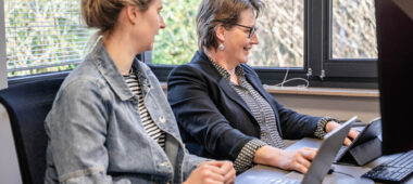 Annemieke Bakhuizen en Lowine van Schuylenburg