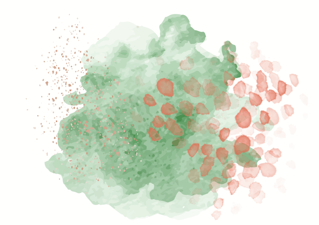 Waterverf doorelkaar